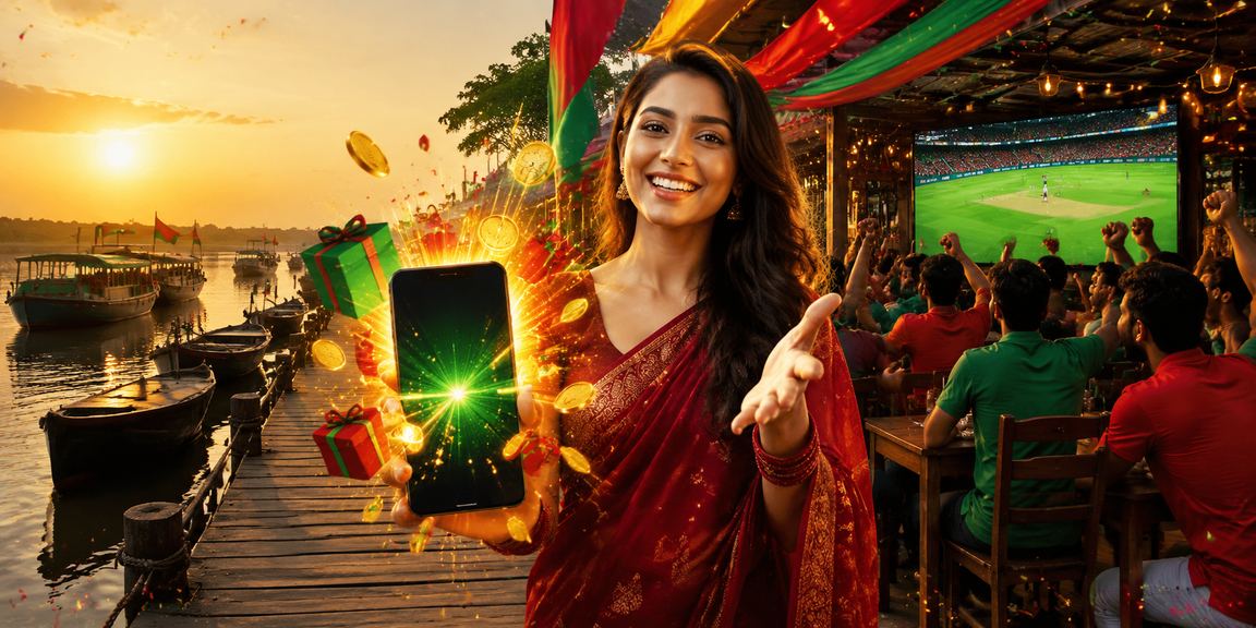 বরিশালে ক্রিকেট বেটিং লাল সবুজ থিম